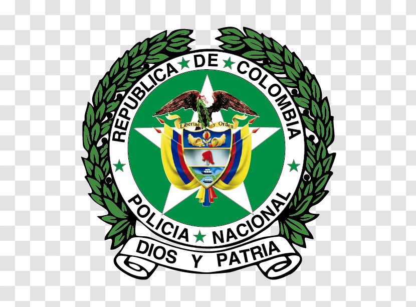 National Police Corps Of Colombia Peru - Emblem - Policia Transparent PNG