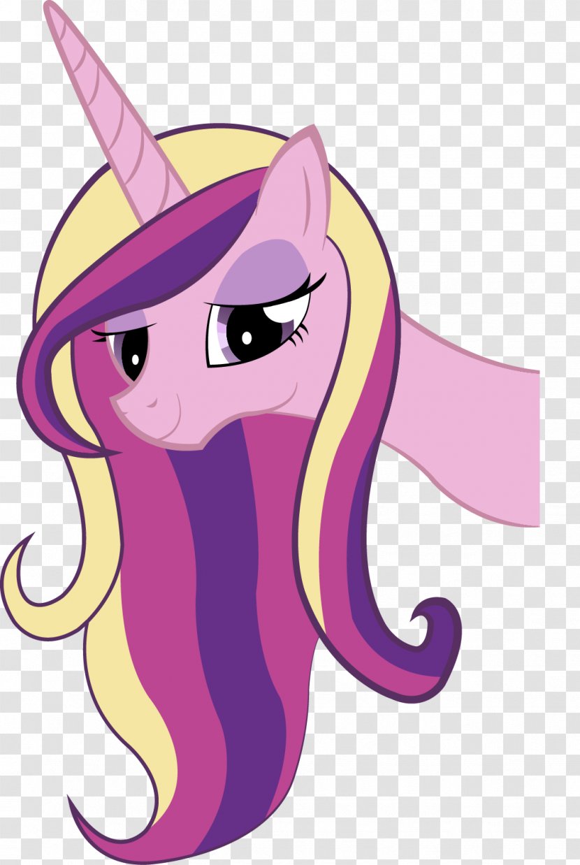 Whiskers Pony Cat Princess Cadance Horse - Heart Transparent PNG