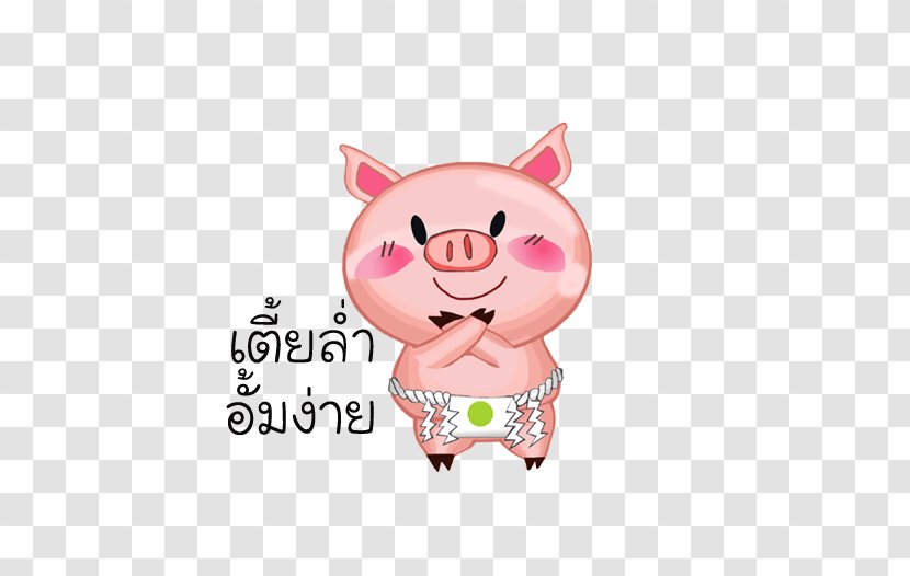 Domestic Pig Cartoon Designer - Snout - Japan And South Korea Cute Piglets Transparent PNG