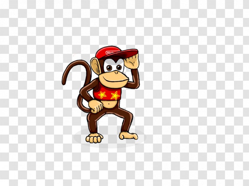 Monkey Cat Animal Figurine Cartoon Transparent PNG