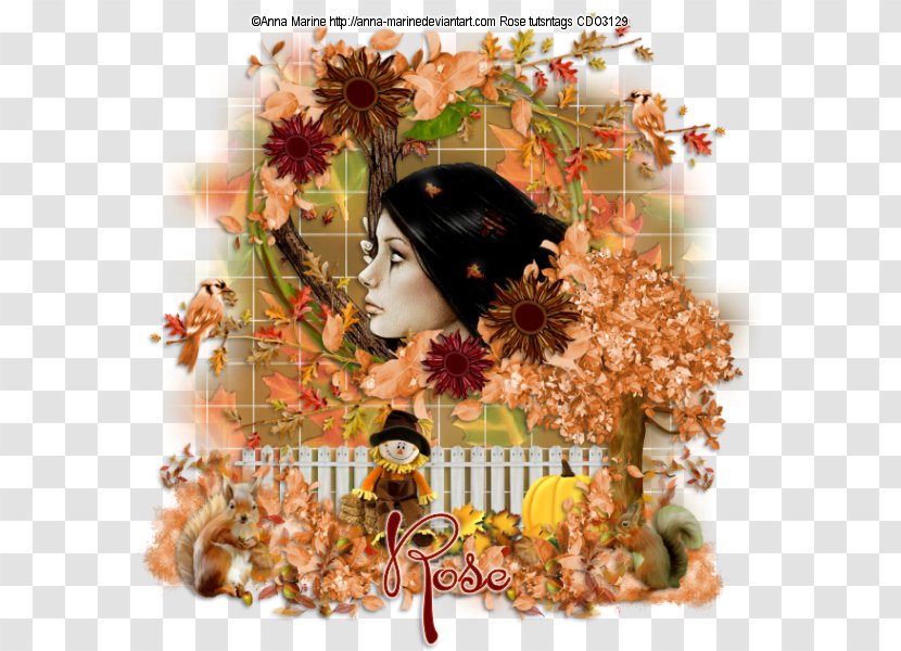 Floral Design Autumn Game - Art - Town Transparent PNG