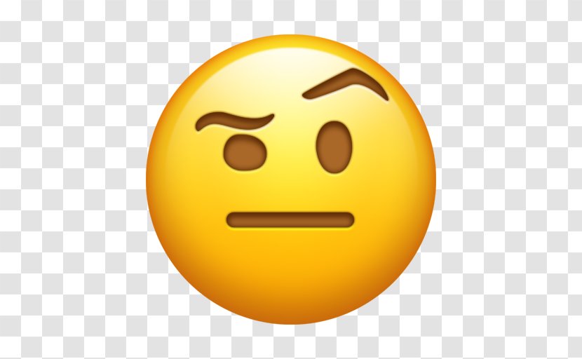 Emoji Domain Emoticon Frown Unicode - Eyebrow Transparent PNG