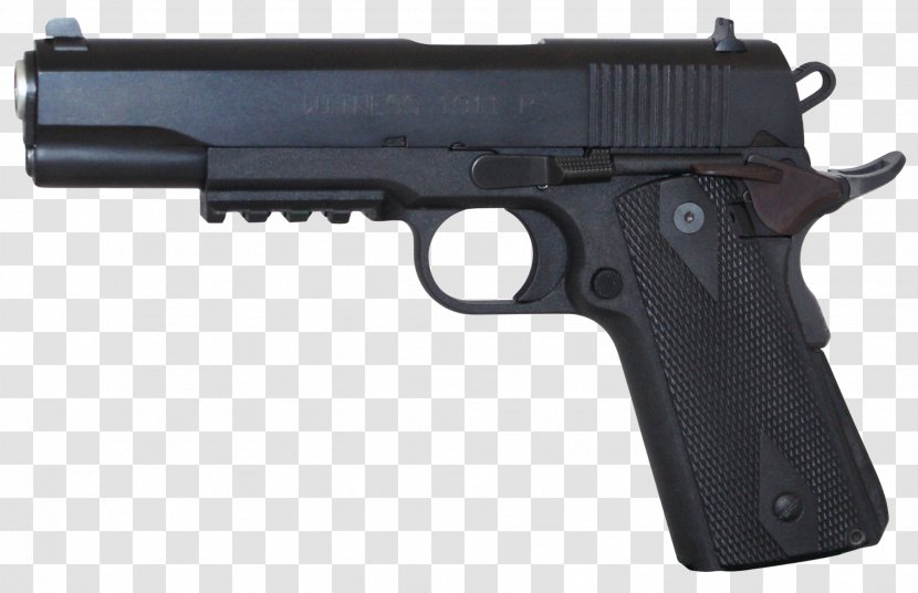 European American Armory .45 ACP Tanfoglio T95 M1911 Pistol - 45 Acp - Handgun Transparent PNG