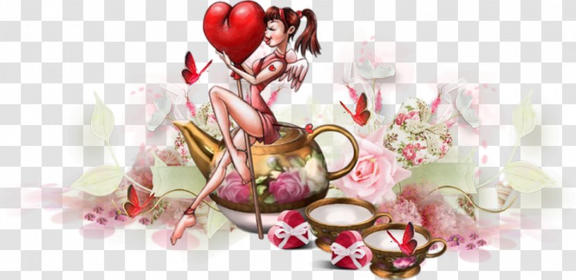 Floral Design Desktop Wallpaper Pink M Illustration - Saint Valentine Transparent PNG