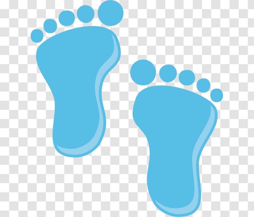 Infant Footprint Clip Art - Area - Baby Footprints Transparent PNG