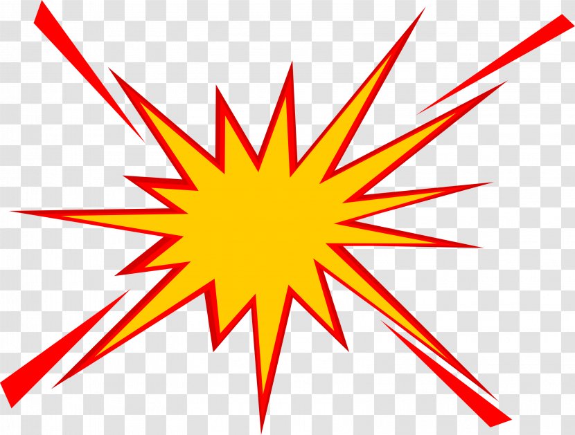 Comics - Star - Explosion Transparent PNG