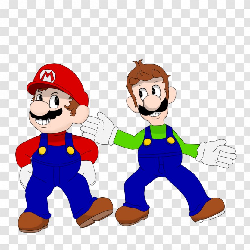 DeviantArt Mario Series Luigi Kart - Material Transparent PNG