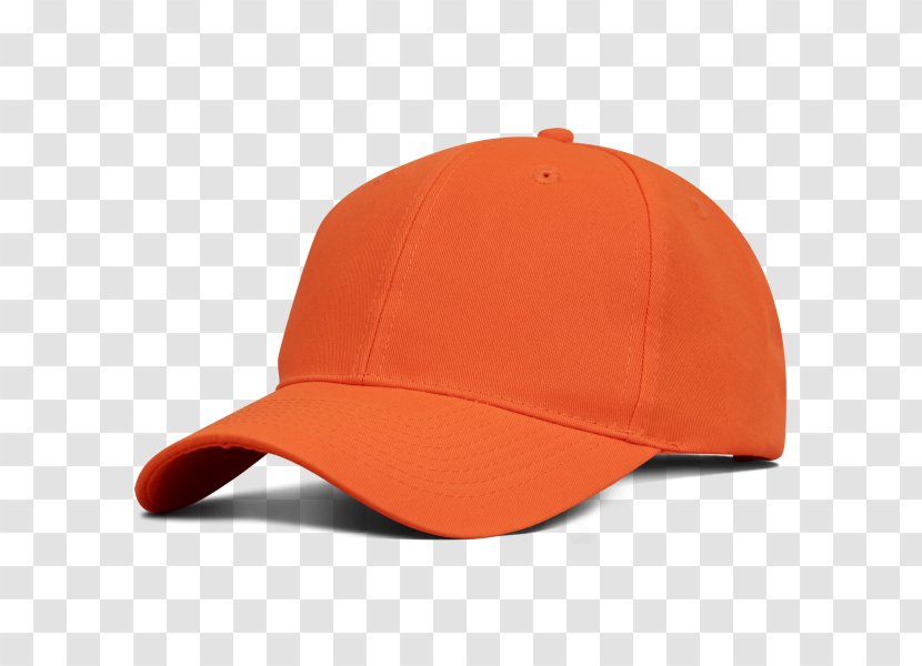 Baseball Cap - Orange - SafetyCap Transparent PNG