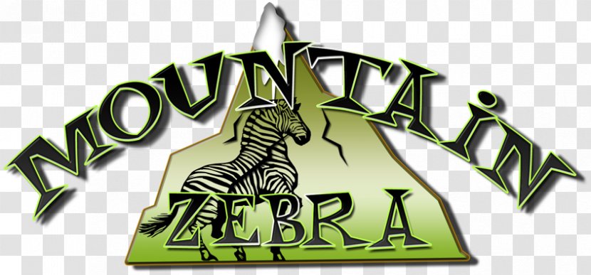 Logo Brand Font - Zebra Themed Transparent PNG