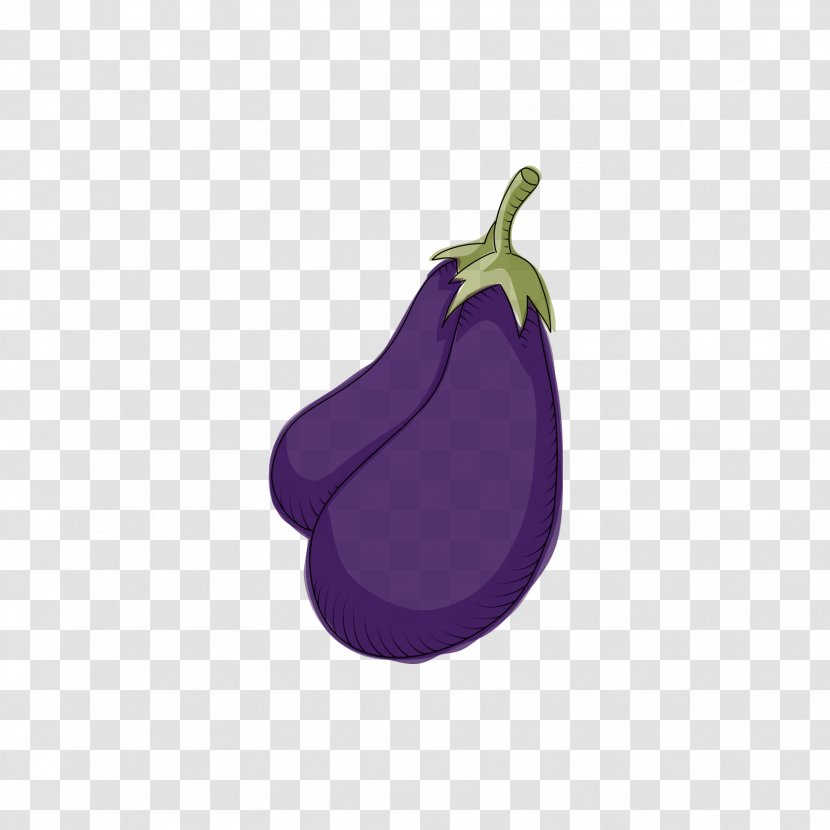Purple Eggplant - Lilac - Aubergine Transparent PNG