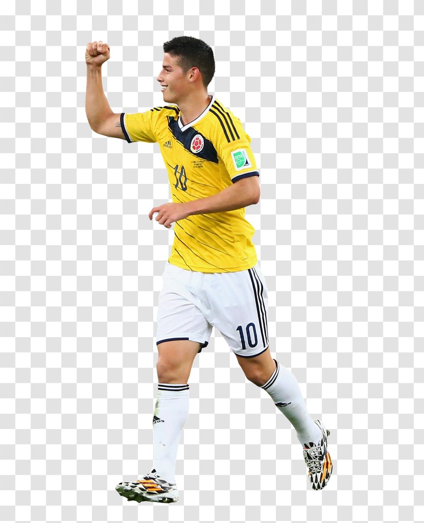 T-shirt Team Sport Sports Shoe Outerwear - Boy - James Rodriguez Colombia Transparent PNG