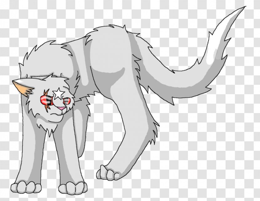 Cat Line Art Brambleclaw DeviantArt - Heart Transparent PNG