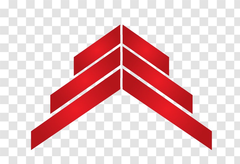 Arrow Pointer Triangle Cursor Symbol - Red Transparent PNG