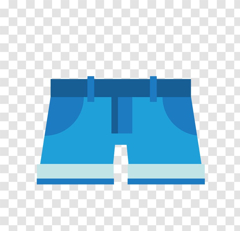 Shorts Pants Blue Clothing Design - Area Transparent PNG
