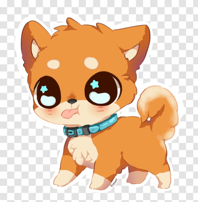 Whiskers Puppy Shiba Inu Cat Doge - Watercolor Transparent PNG