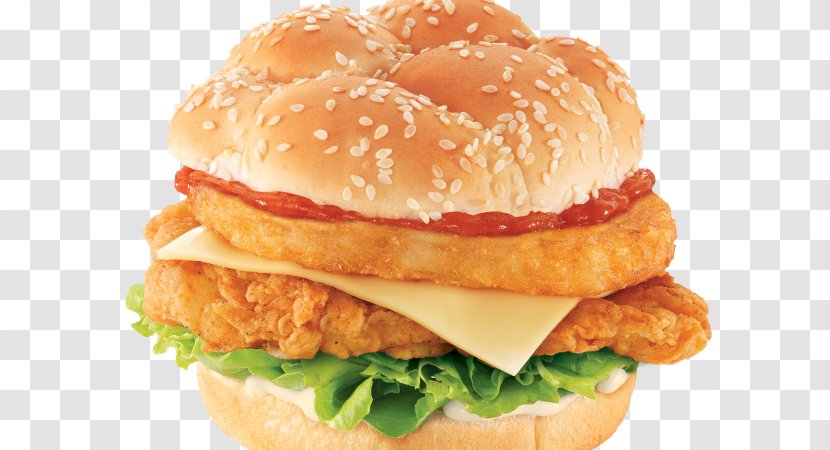 Hamburger KFC Cheeseburger McDonald's Big Mac Bacon - Fast Food Transparent PNG
