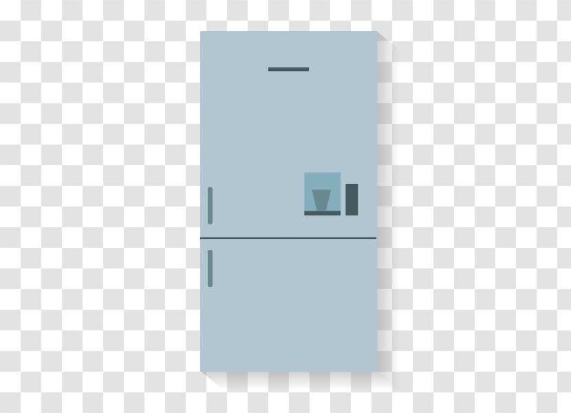 Refrigerator Home Appliance Icon - Rectangle Transparent PNG
