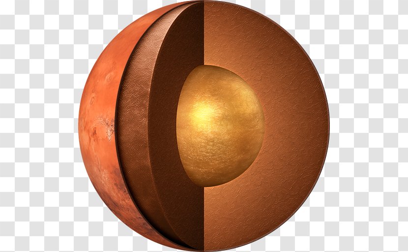 Mars Planet Solar System Järnsymbolen - Copper Transparent PNG