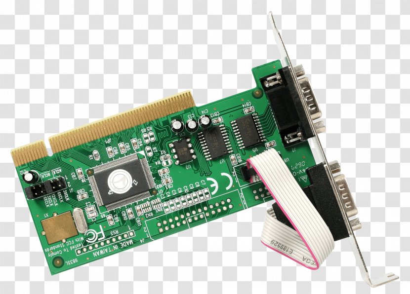 RS-232 Serial Port Conventional PCI 16550 UART Universal Asynchronous Receiver-transmitter - Personal Computer Hardware Transparent PNG