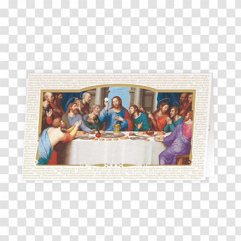Last Supper Christ Canvas Print Disciple - Sk Transparent PNG