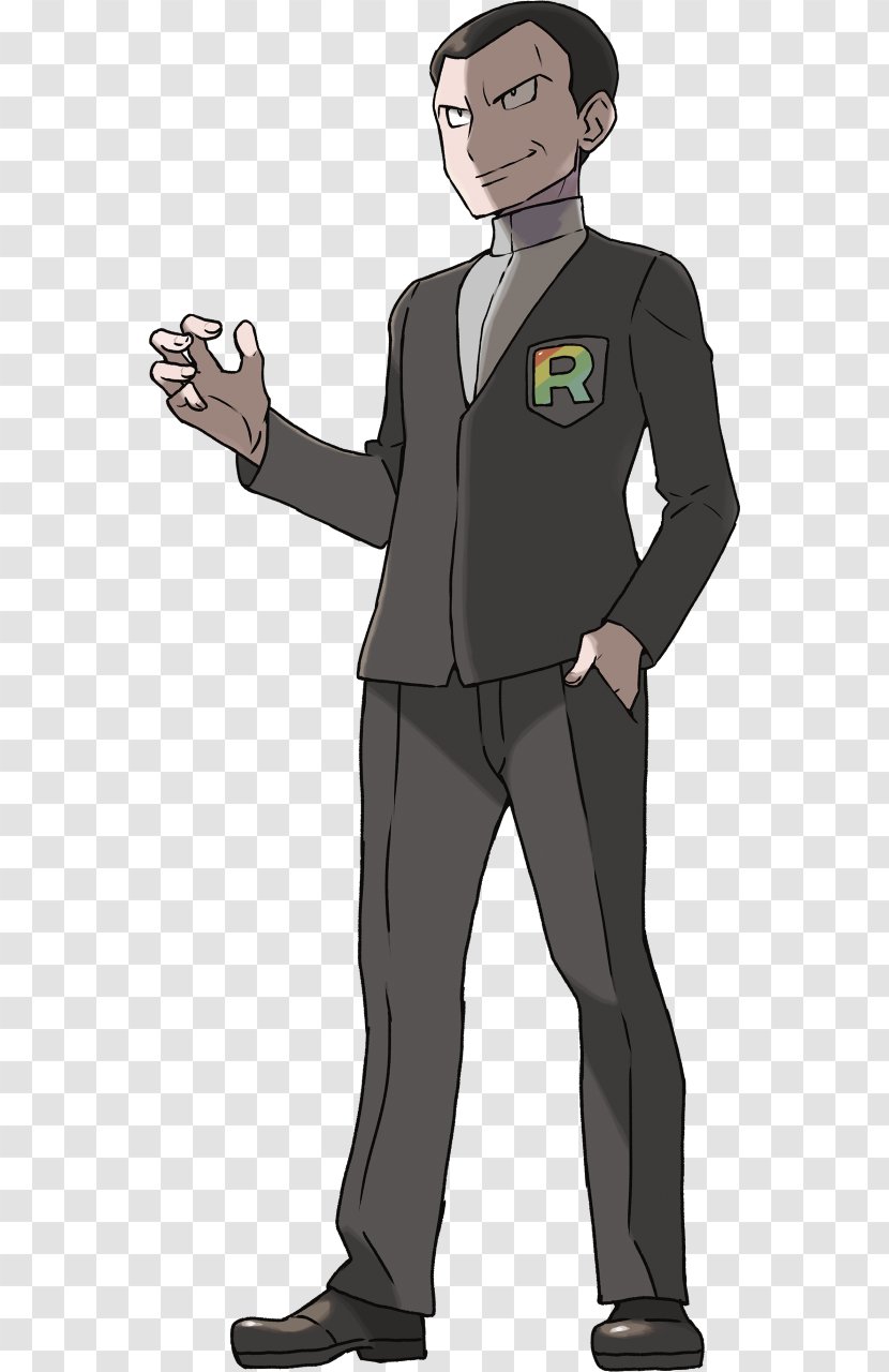 Pokémon Ultra Sun And Moon Red Blue FireRed LeafGreen Giovanni - Formal Wear - Shoe Transparent PNG