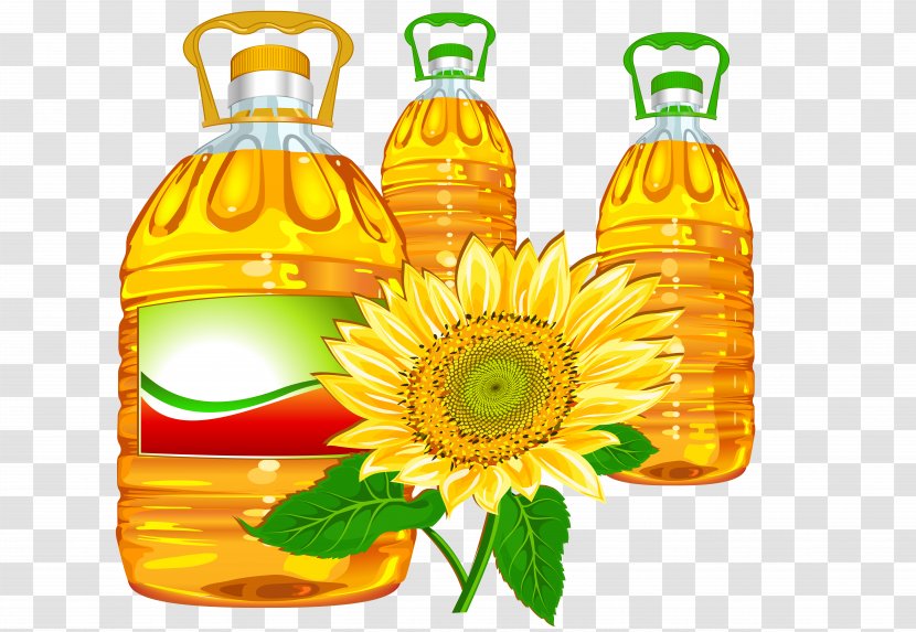 Cooking Oil Sunflower Clip Art Transparent PNG