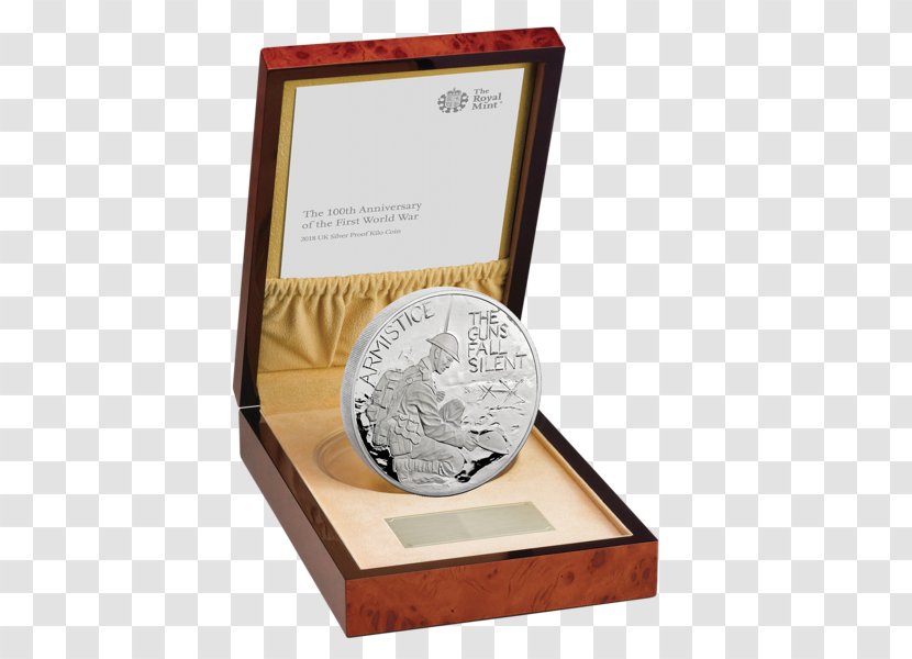 Proof Coinage Royal Mint Silver Coin Bullion - Money - 100 Anniversary Transparent PNG