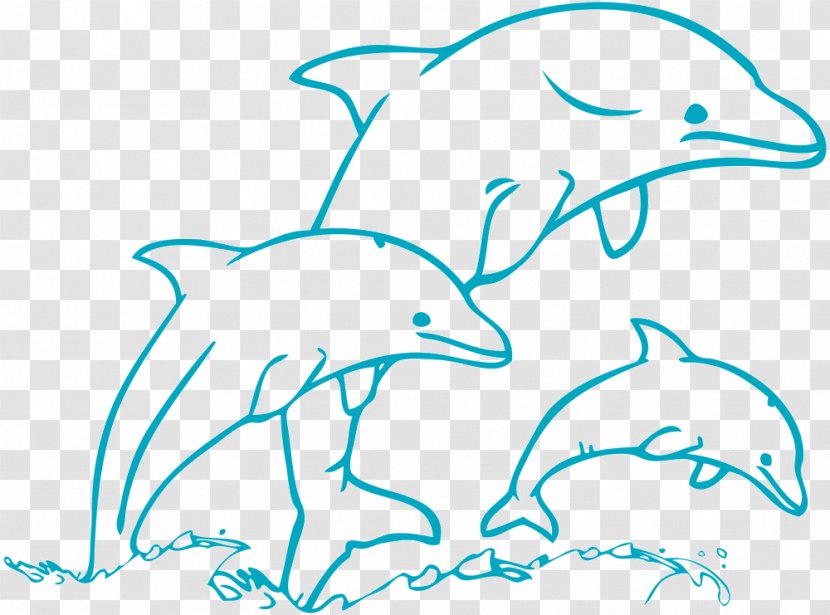Common Bottlenose Dolphin Hawaii Tori Richard Resort Wear Clip Art - Area - Black Transparent PNG
