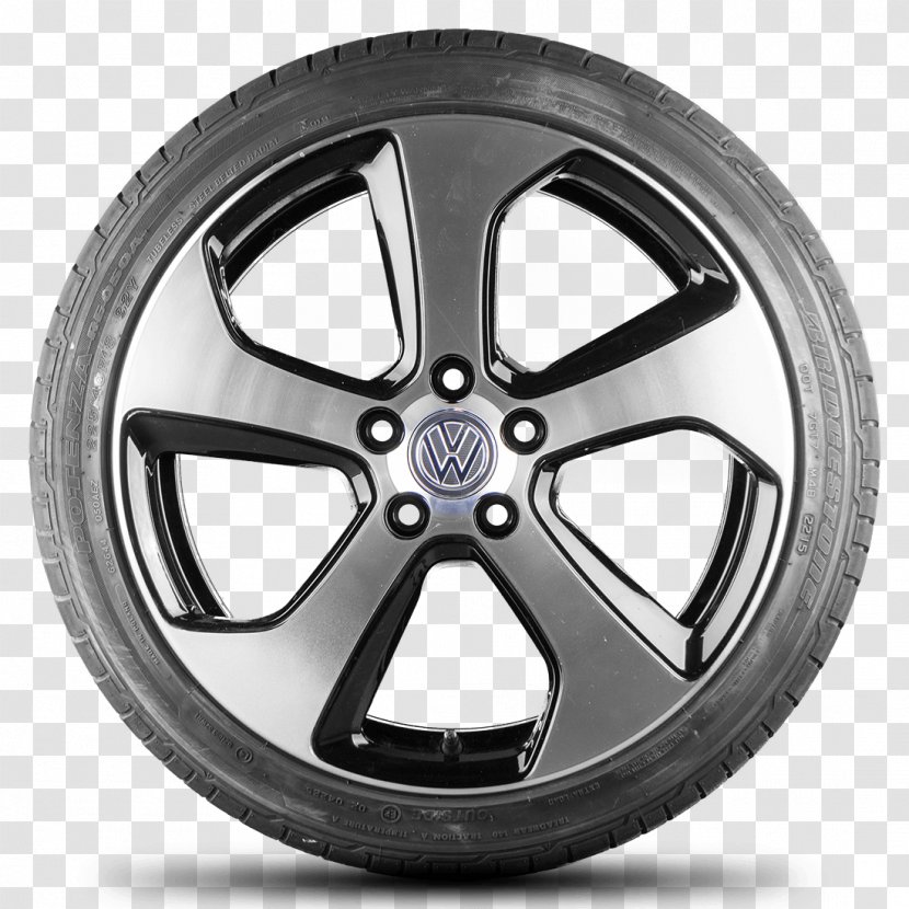 Alloy Wheel Volkswagen Golf GTI Car Transparent PNG