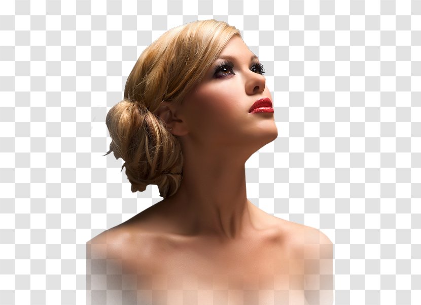 Blond Hairstyle Capelli Layered Hair - Woman Transparent PNG