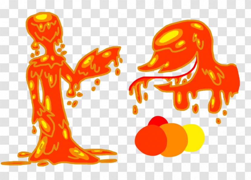Vertebrate Illustration Design Clip Art Human Behavior - Deviantart - Slime Orange Splash Transparent PNG