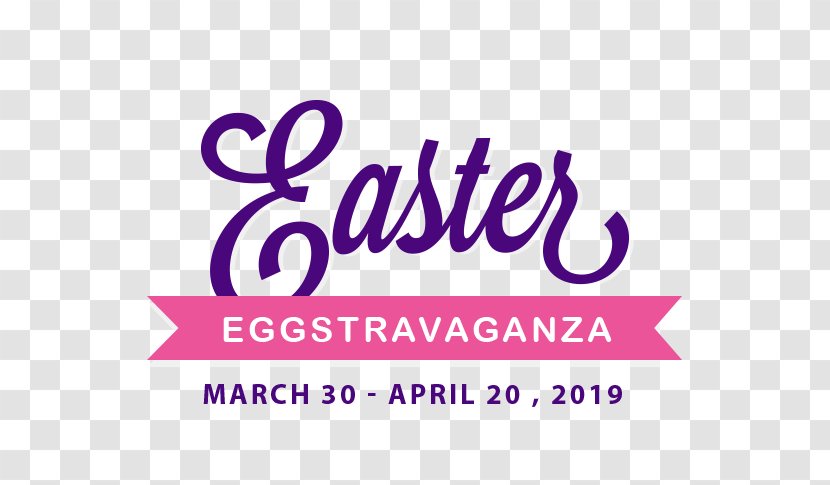 Easter Bunny Logo Orange County Decal - Purple - Celebration Transparent PNG