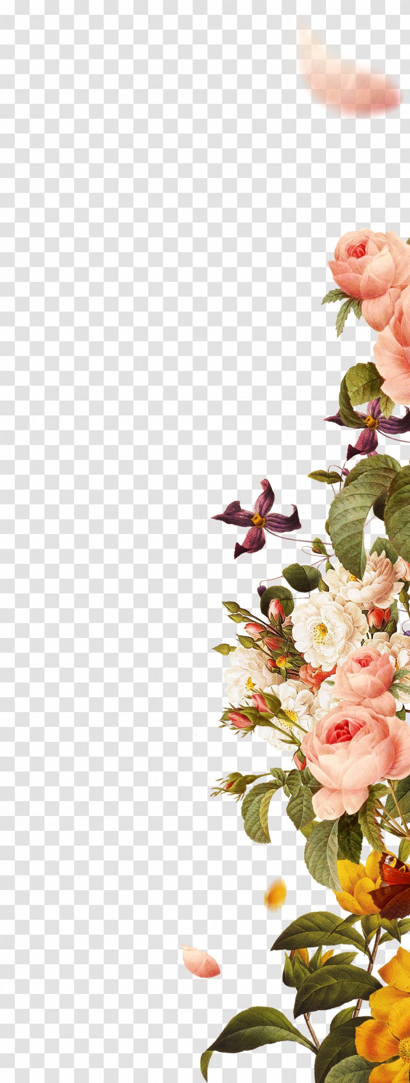 Flower Desktop Wallpaper Floral Design - Cut Flowers Transparent PNG