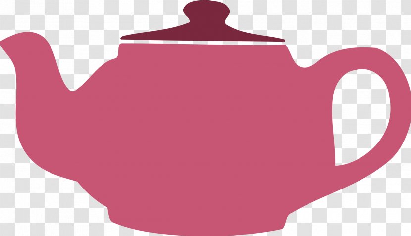 Teapot Mug Clip Art - Magenta Transparent PNG