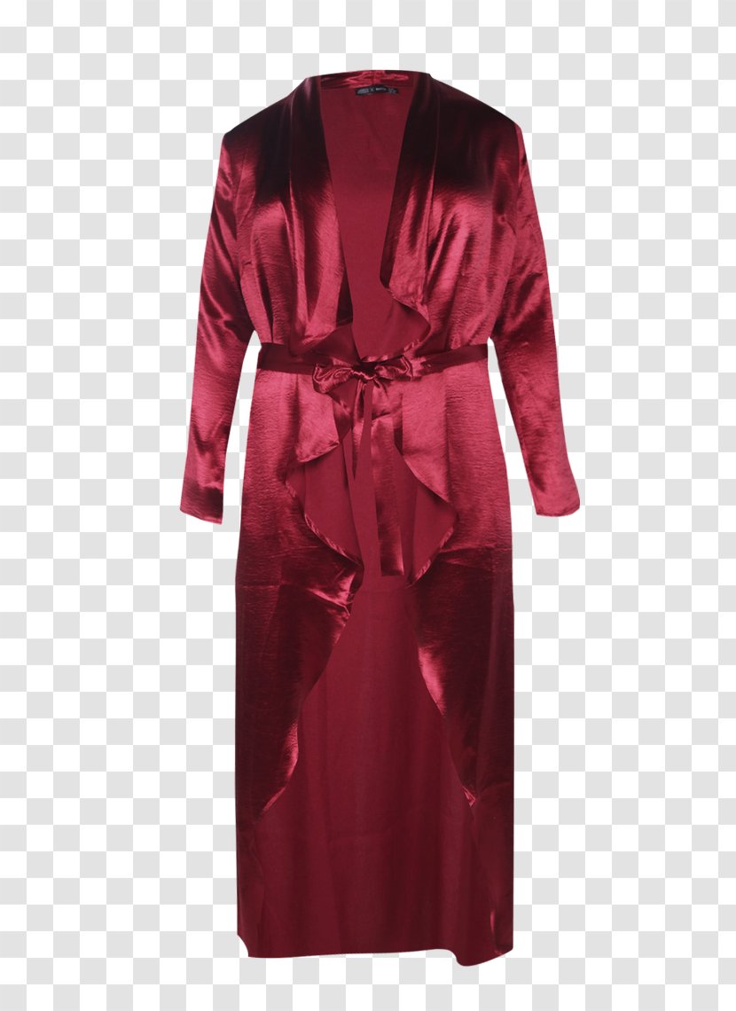 Robe Satin Dress Sleeve Boohoo.com - Embroidery - Lily Collins Transparent PNG