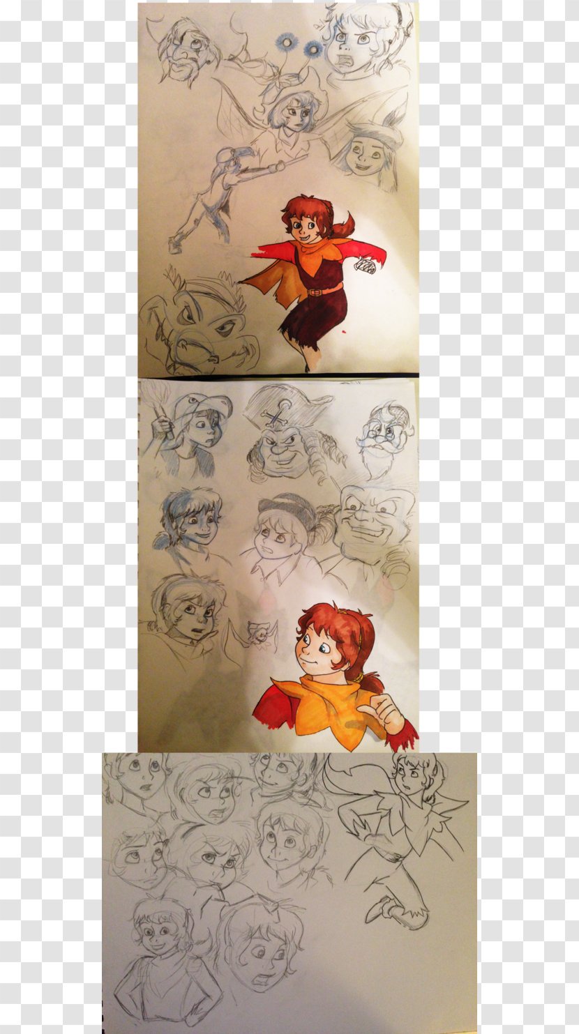 Drawing Cartoon /m/02csf - Peter Pan Transparent PNG