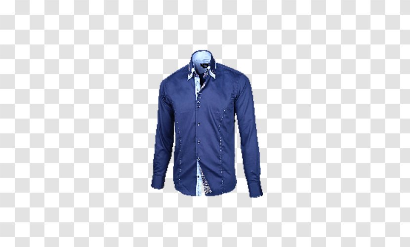 T-shirt Dress Shirt Clothing - Blue Transparent PNG