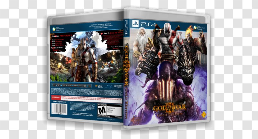 God Of War III PlayStation 4 Video Game Remaster - Games - Ps4 Transparent PNG