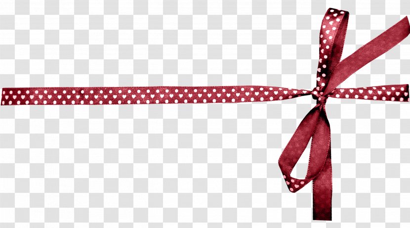 Ribbon Shoelace Knot Clip Art - Red - Package,Fine Bow Transparent PNG
