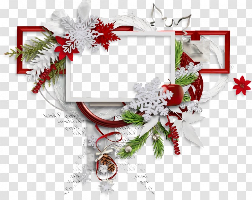 Christmas Frame Border Decor - Eve - Interior Design Transparent PNG