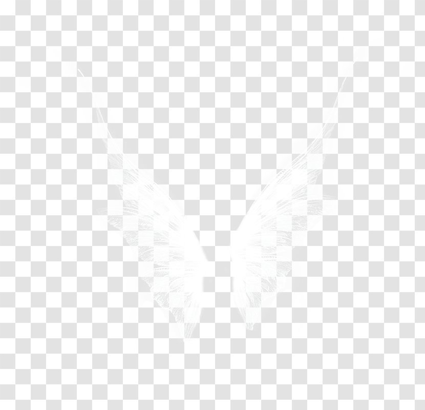 White Cloud - Triangle - Wings Pattern Transparent PNG