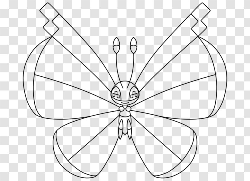 Brush-footed Butterflies Line Art Drawing /m/02csf - Bicycle - Spoiler Transparent PNG