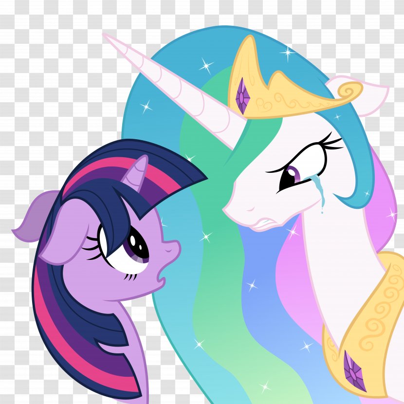 Pony Twilight Sparkle Princess Celestia Clip Art Unicorn - My Little Friendship Is Magic Transparent PNG