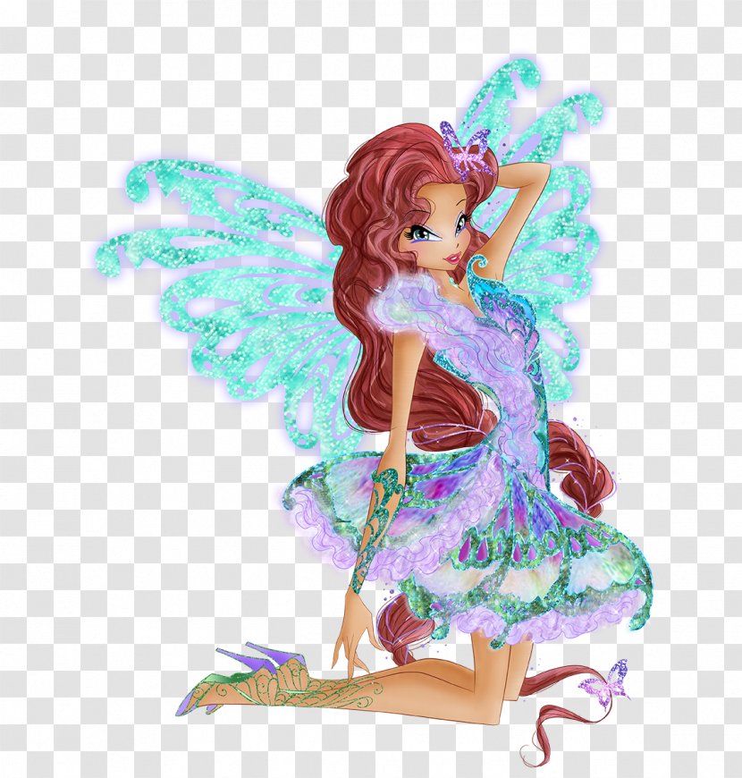 Aisha Tecna Fairy Butterflix - Leila Transparent PNG