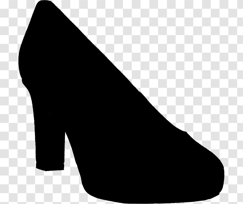 High-heeled Shoe Walking Footwear Society - Black M Transparent PNG