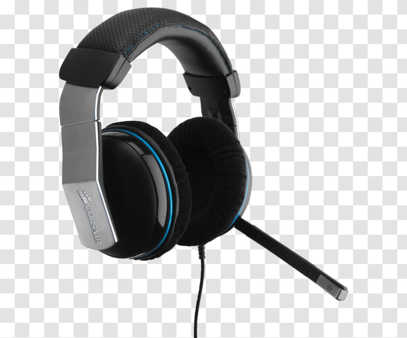 CORSAIR Vengeance 1500 Dolby 7.1 USB Gaming Headset Headphones Corsair Components Headphone - Frame Transparent PNG