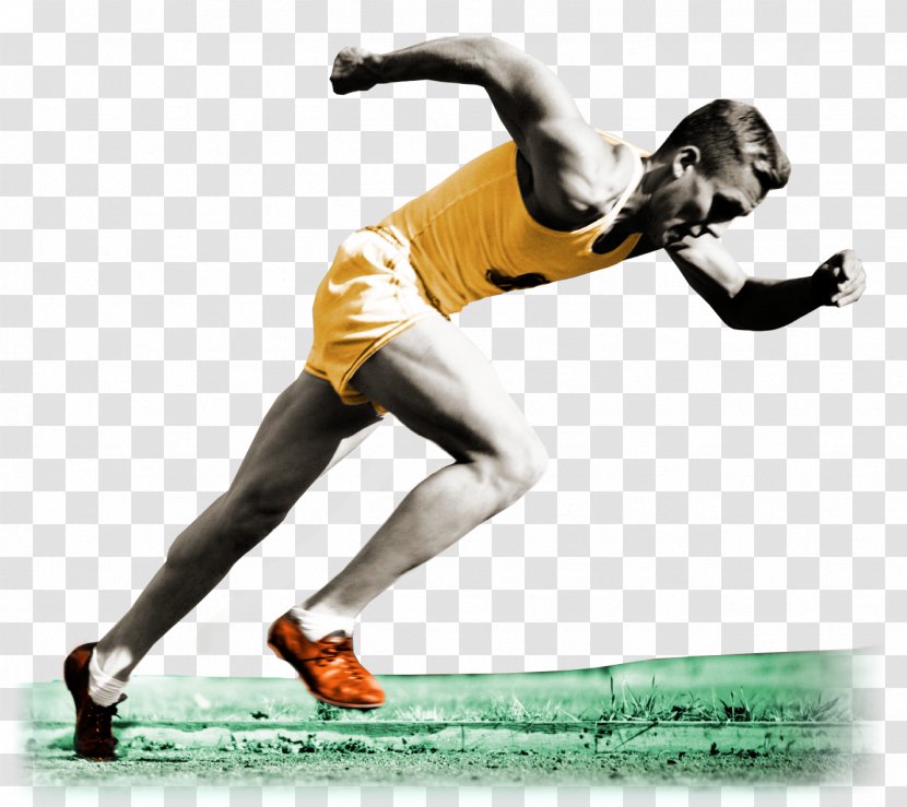 Running Track & Field Racing Sprint Starting Blocks - Human Leg - Man Transparent PNG