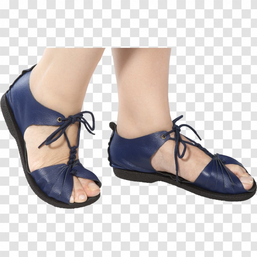 Sandal High-heeled Shoe Cobalt Blue Navy Transparent PNG