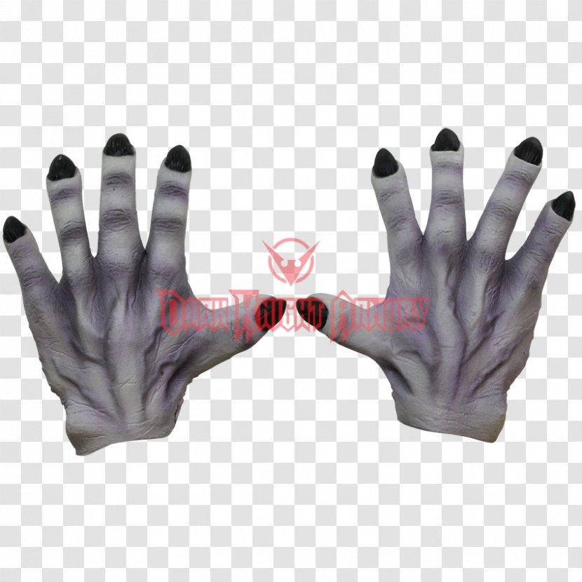 Glove Thumb Hand Costume Mask - Halloween Transparent PNG