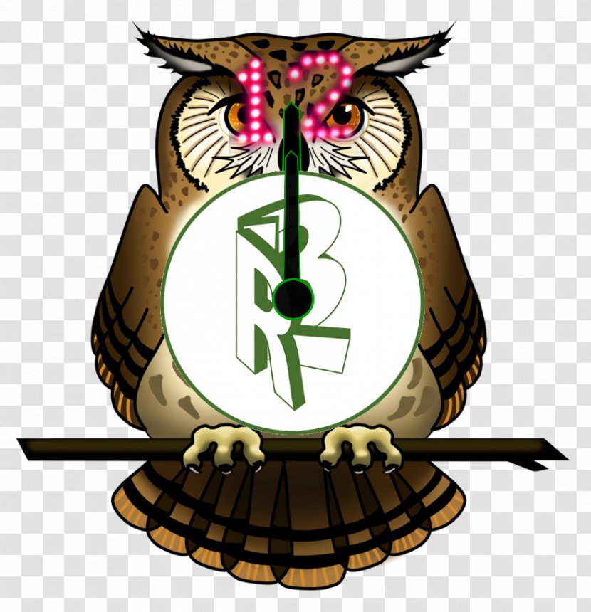 Owl Cartoon Clip Art - Bird Of Prey Transparent PNG